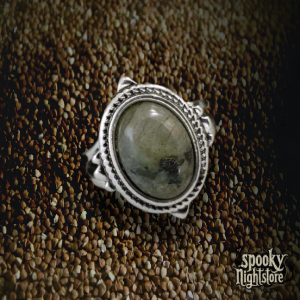 Anillo de Labradorita Anillo de Labradorita