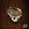 Anillo Ajustable con Ojo de Tigre