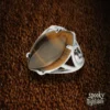 Anillo Ajustable con Ojo de Tigre
