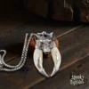 Colgante Cabeza de Fenrir con Colmillos