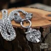 Colgante de Odin con Cuervos