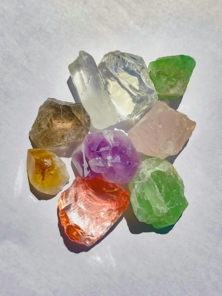 Cristales variados