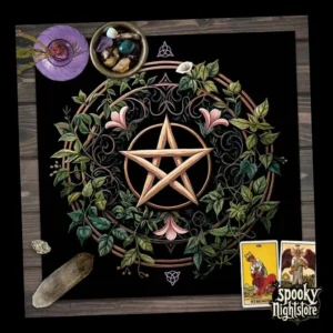 Paño de altar pentagrama