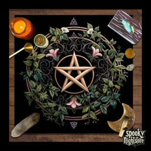Paño de altar pentagrama